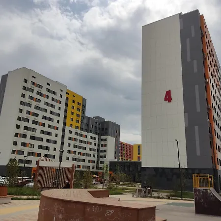 1-но комнатная квартира в центре Нур-Султана ЖК Sezim Qala 4 Астана Экстерьер фото