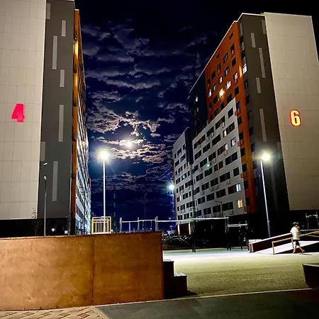 1-но комнатная квартира в центре Нур-Султана ЖК Sezim Qala 4 Астана Экстерьер фото